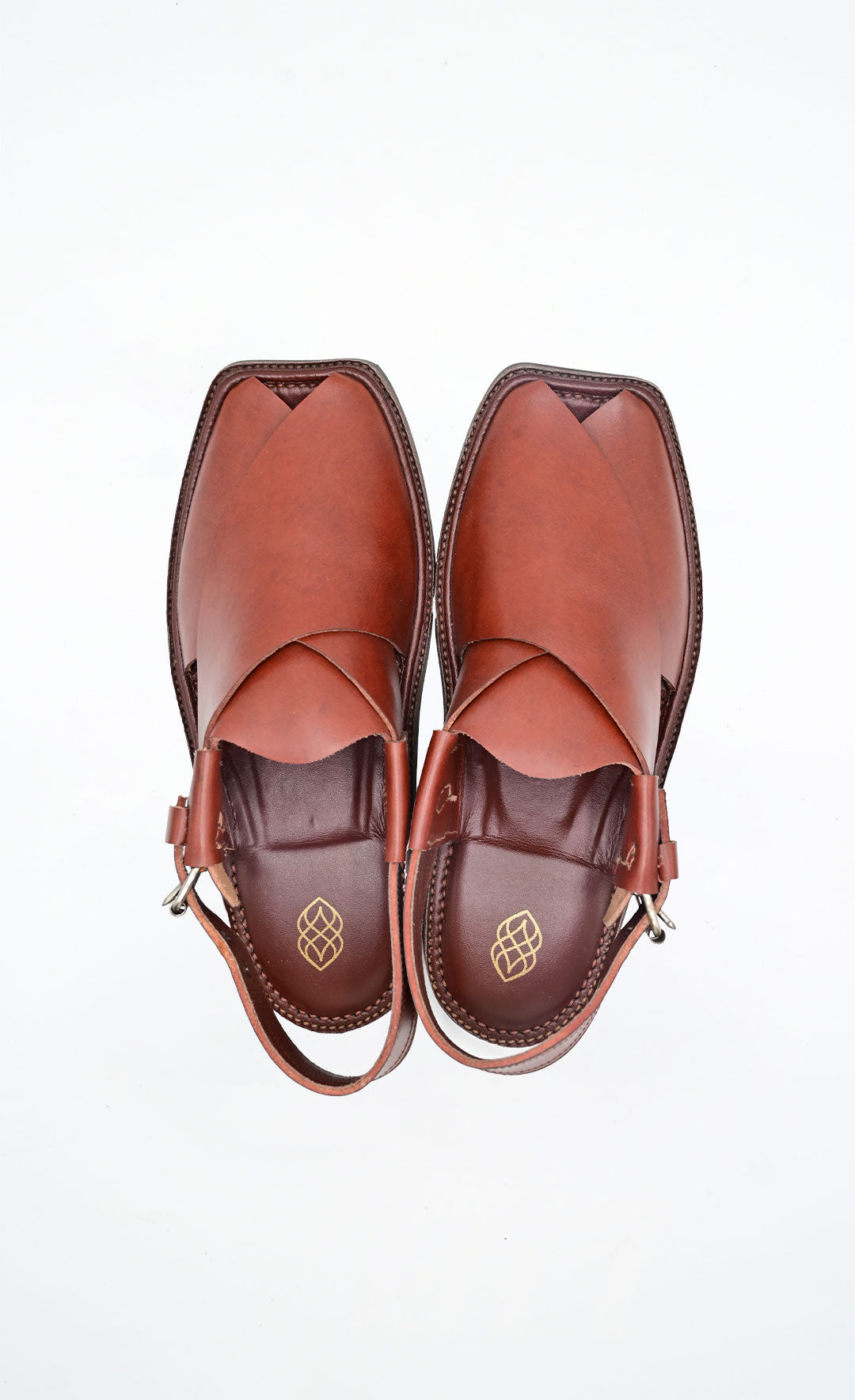 Old Fashion Mustard Traditional Peshawari Chappal