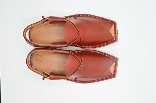 Executive Kaptaan Mustard Peshawari Chappal