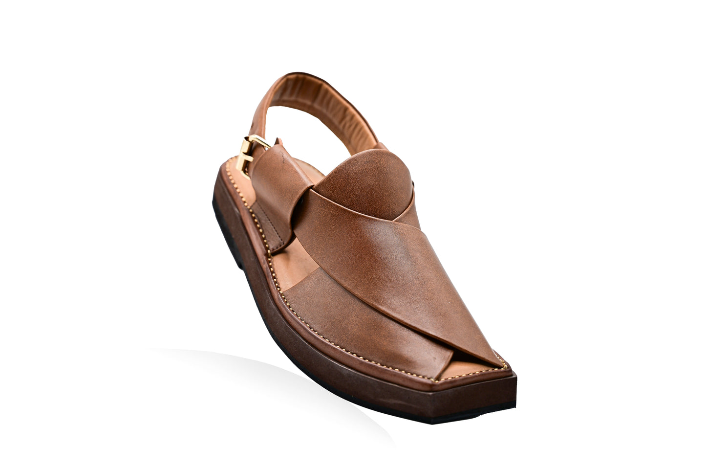 Executive Kaptaan Walnut Peshawari Chappal