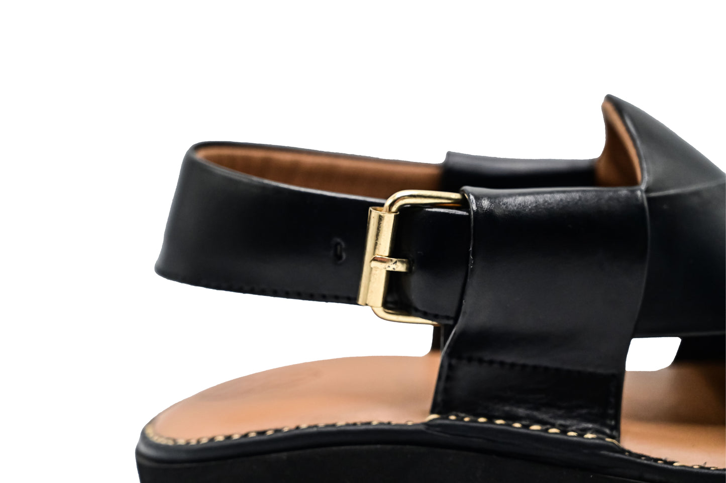 Executive Kaptaan Black Peshawari Chappal