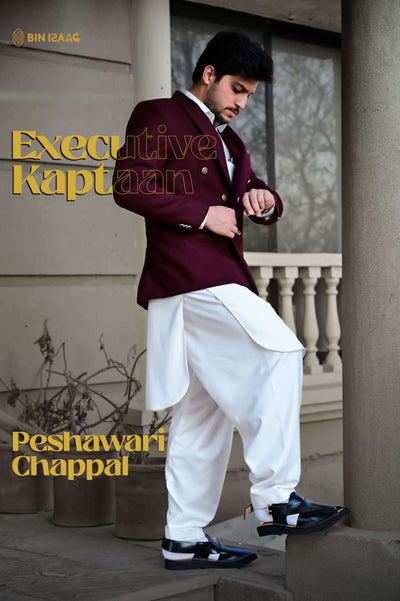 Executive Kaptaan Peshawari Chappal