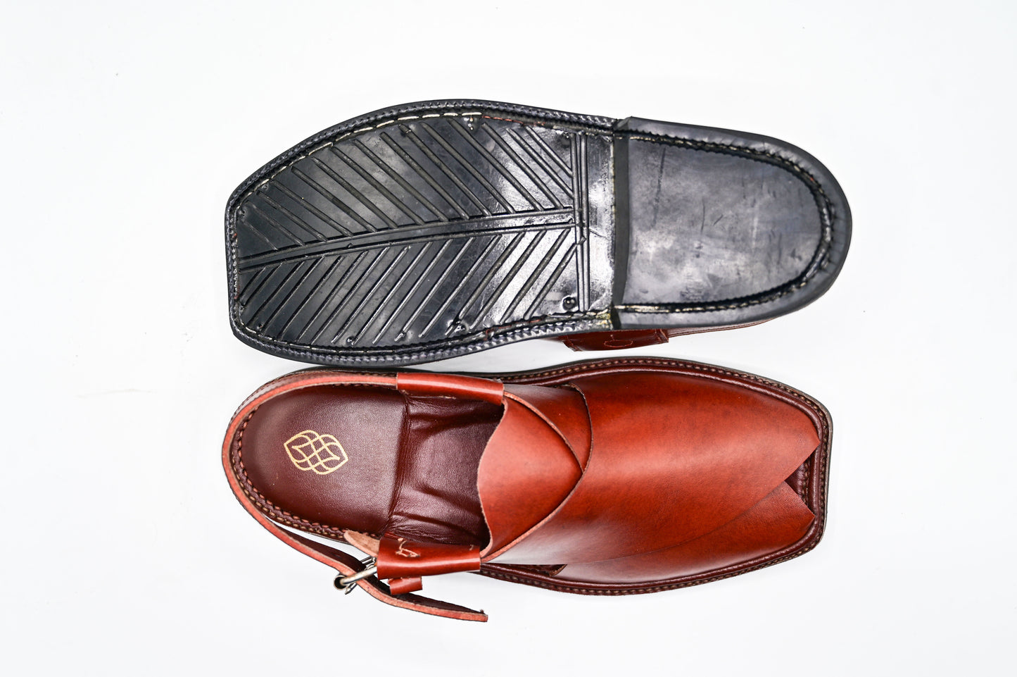 Old Fashion Mustard - Traditional Peshawari Chappal