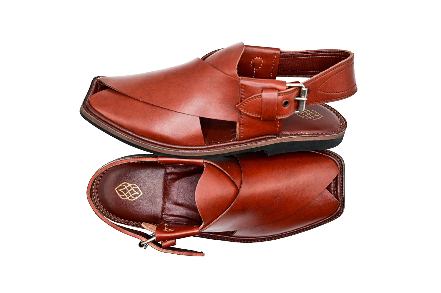 Old Fashion Mustard - Traditional Peshawari Chappal