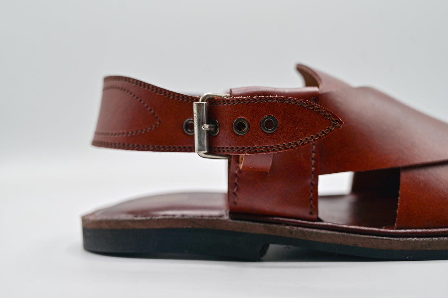 Old Fashion Mustard - Traditional Peshawari Chappal