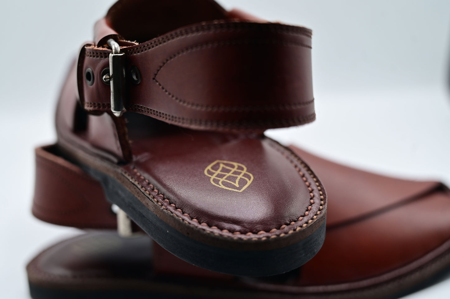 Old Fashion Mustard - Traditional Peshawari Chappal