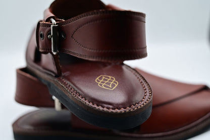 Old Fashion Mustard - Traditional Peshawari Chappal